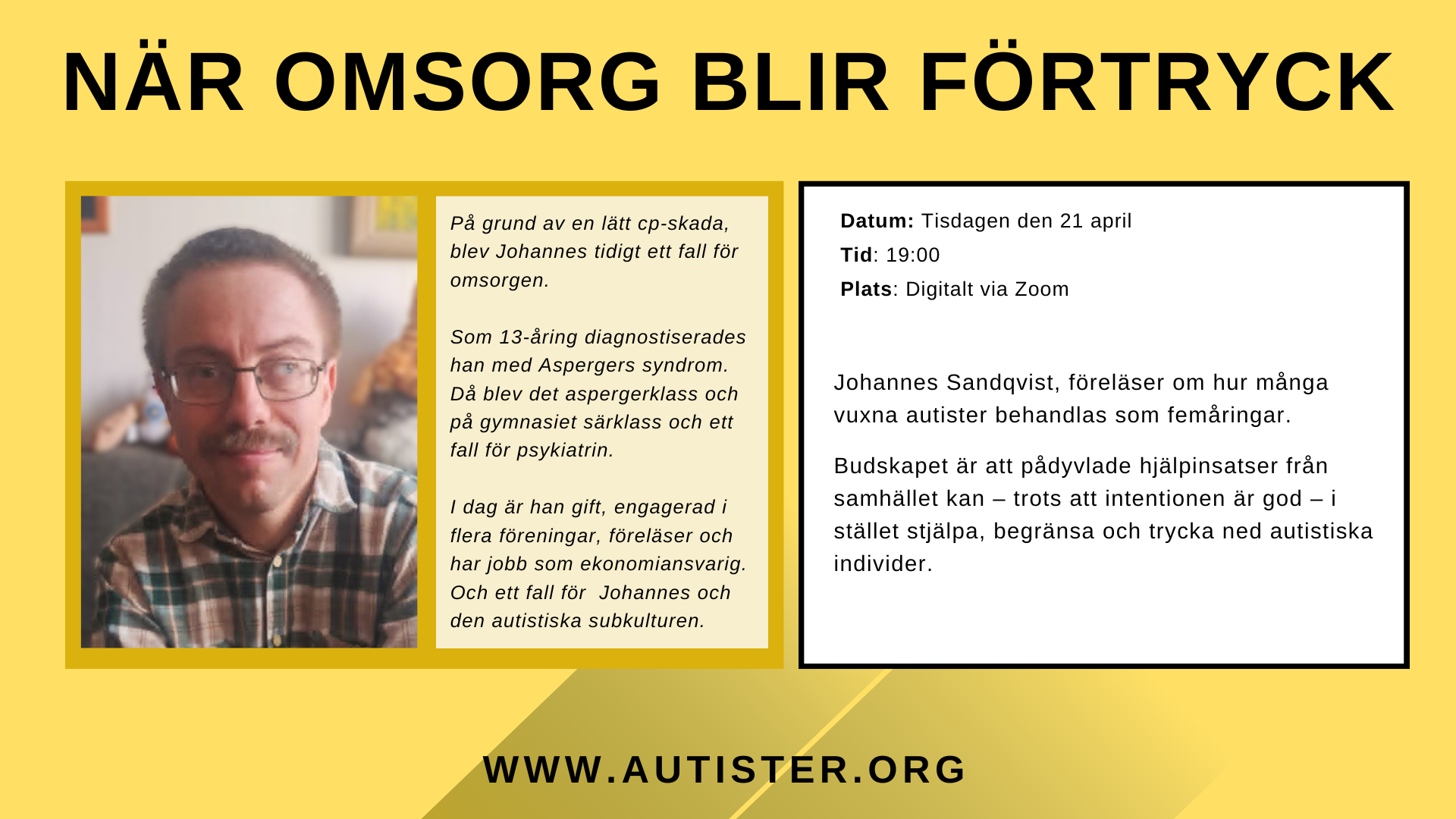 Överbeskyddad autist